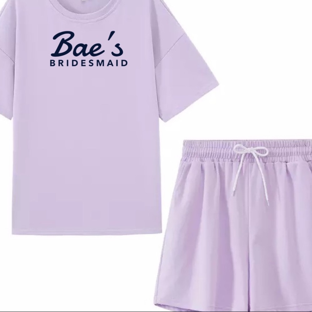 2-in-1 Wisteria ss Sweatshirt + Short (custom) SET - Picture 9 of 16